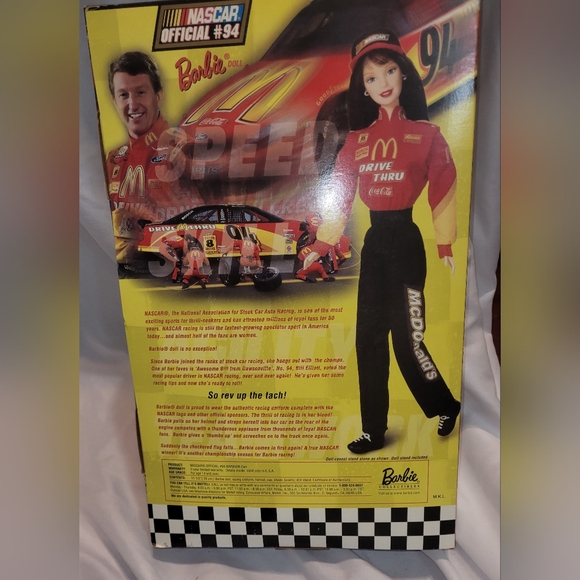 Barbie Nascar  Doll Nascar Official #94 - Picture 2 of 5
